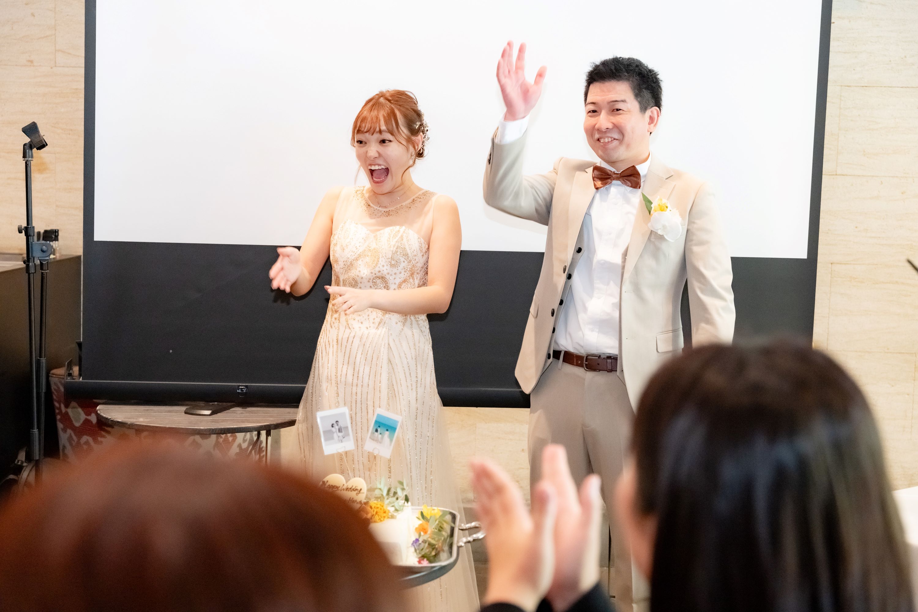 ウェディングケーキ 演出