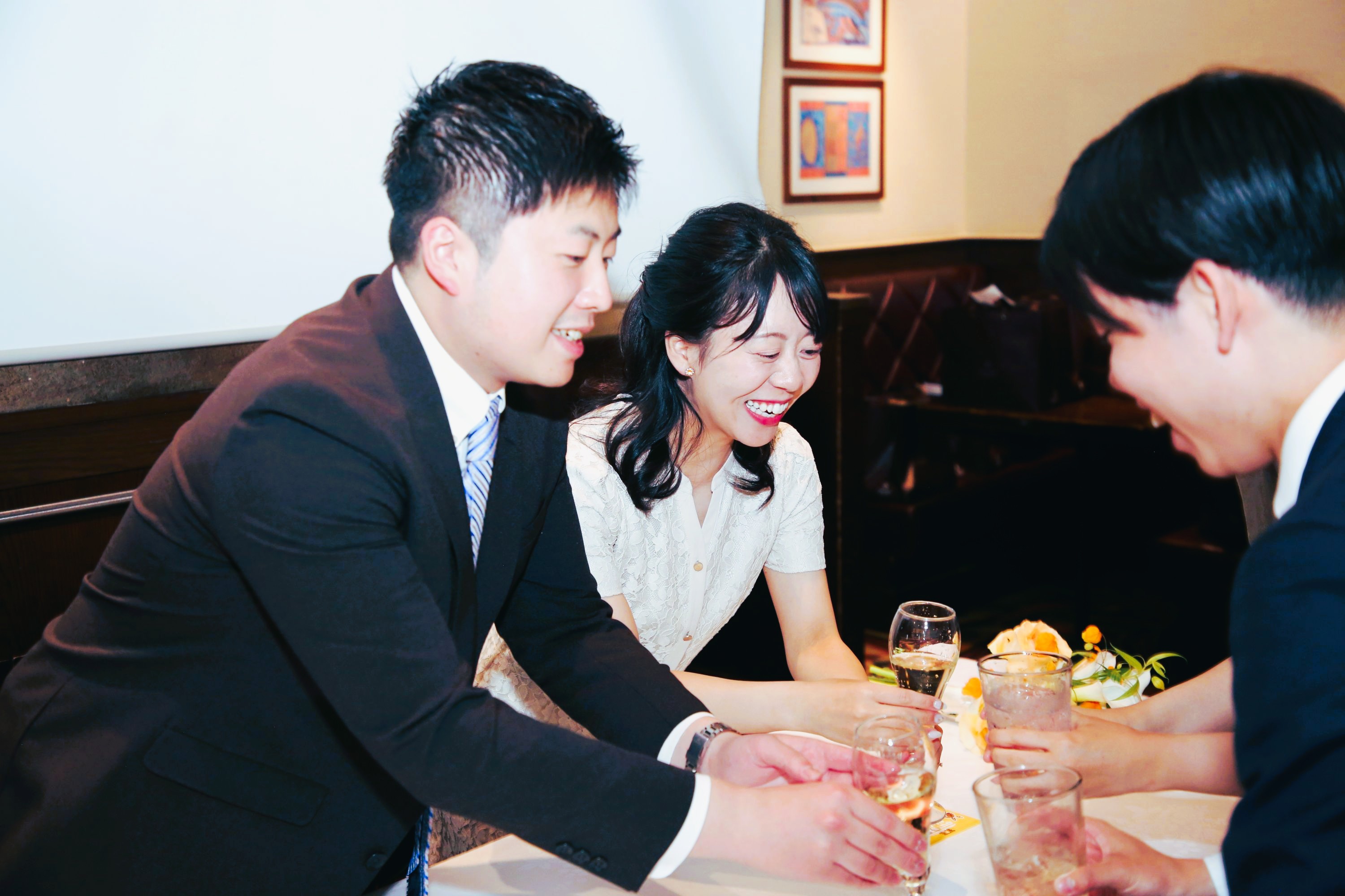 アウトバックステーキハウス品川港南店 大人数の結婚式二次会パーティー