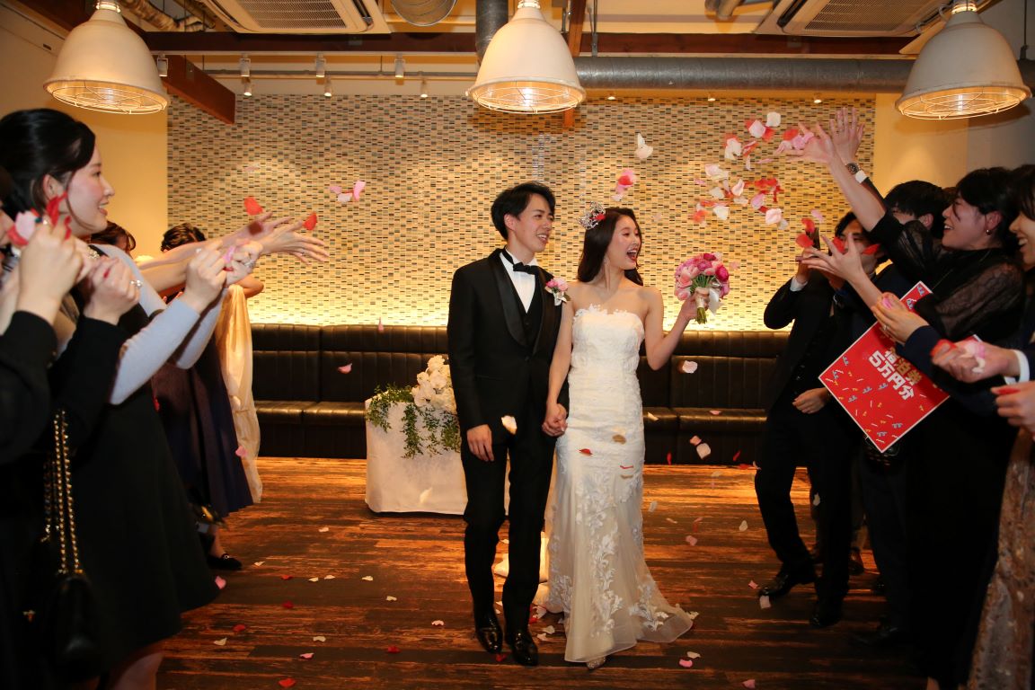 会場予約済 二次会準備 会場予約済 二次会準備