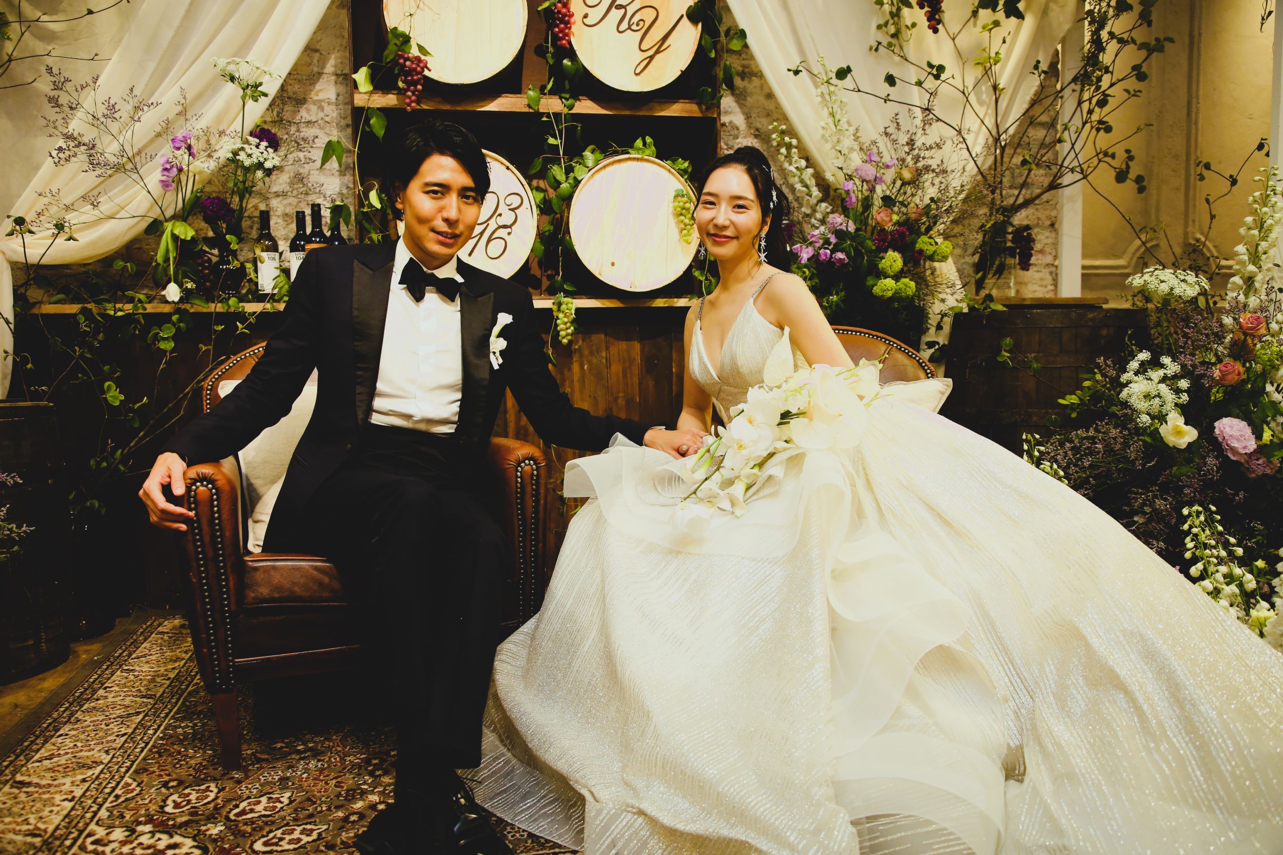 結婚式二次会パーティー 新郎新婦