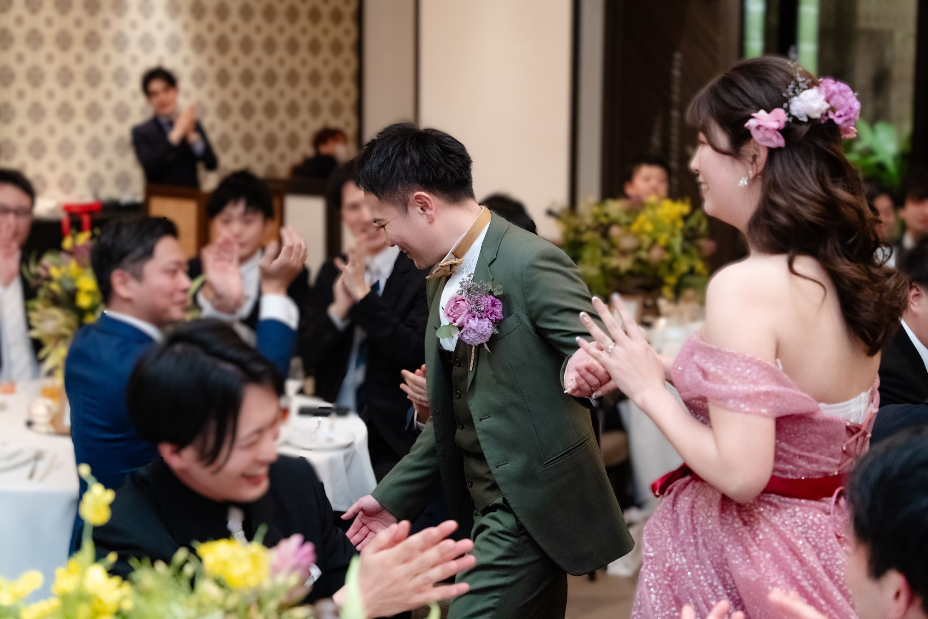 結婚パーティーのサポート