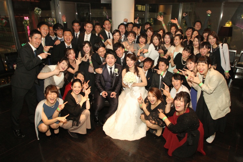 結婚式 二次会 集合写真 - kekkonshiki.infotiket.com