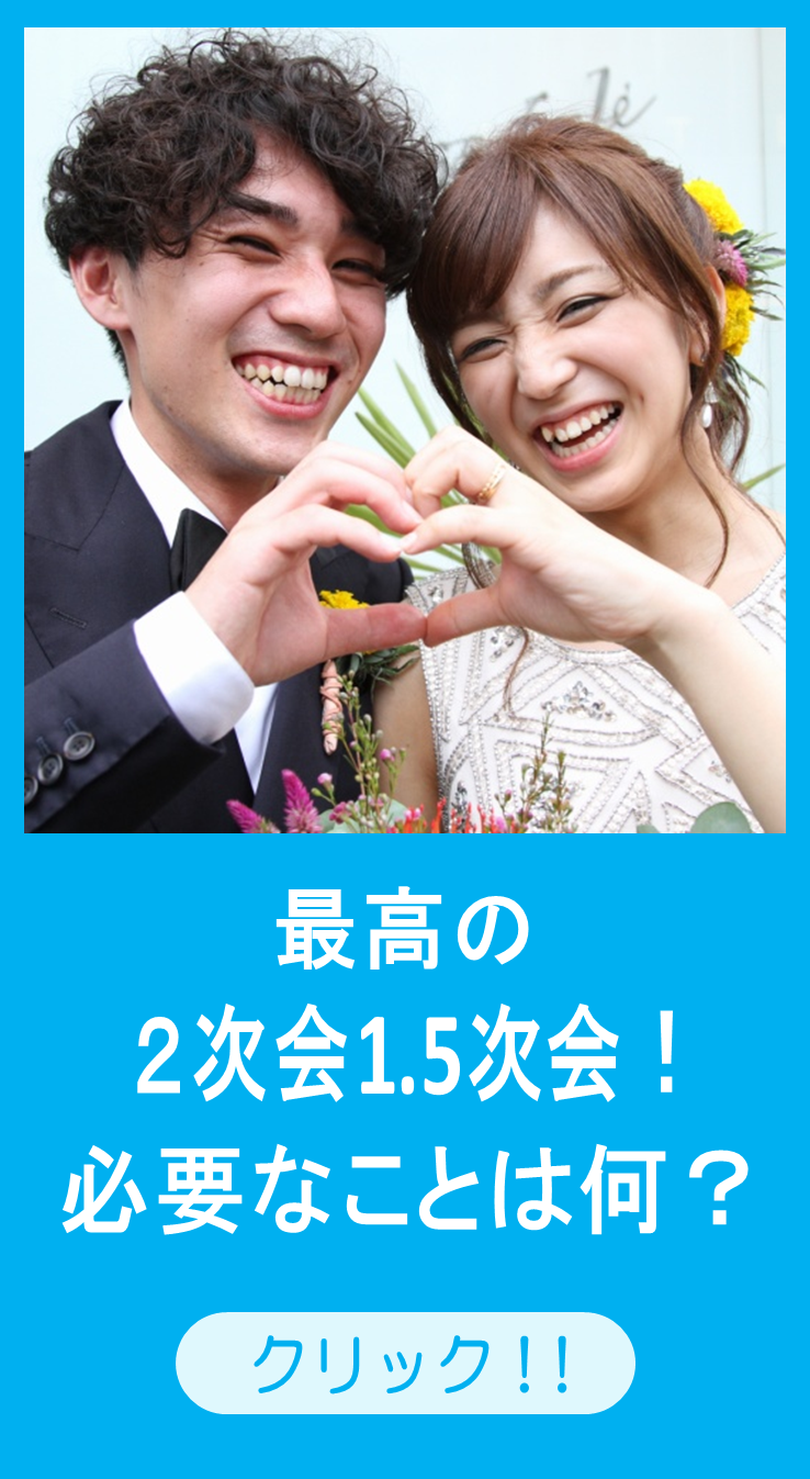 結婚式二次会1.5次会の幹事代行ヴェルニウェディング